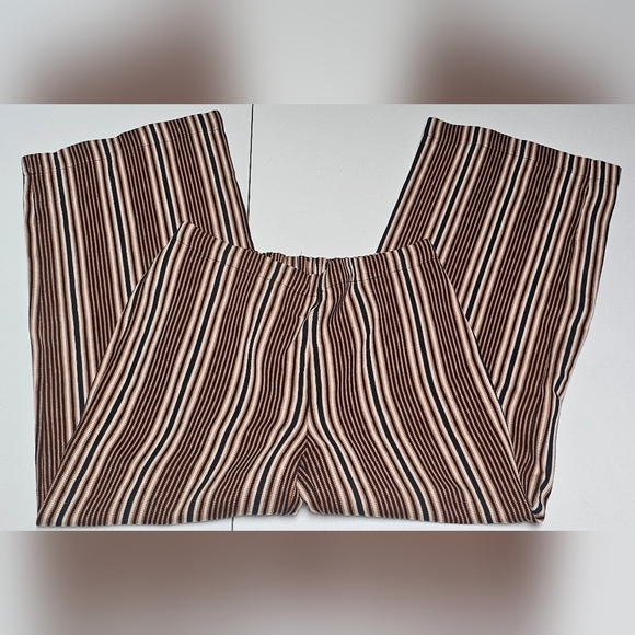 Kimchi Blue Urban Outfitters Percy Striped Puddle Pant Size Medium Women Casual - Picture 2 of 14